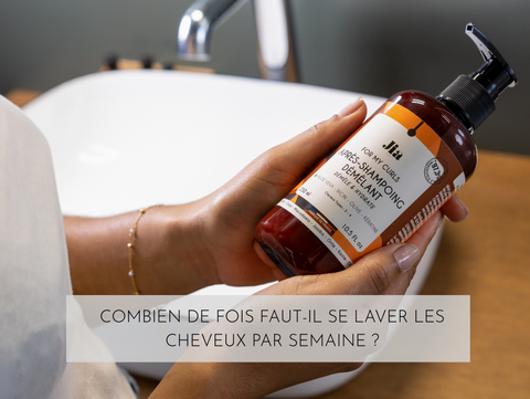 Combien de fois est-il nécessaire de se laver les cheveux par semaine quand on a des cheveux ondulés, bouclés, frisés et crépus ? ? - Jia Paris