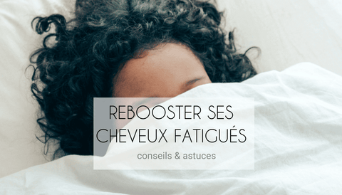 Rebooster ses cheveux bouclés, frisés, crépus fatigués