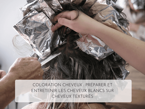 Coloration cheveux texturés