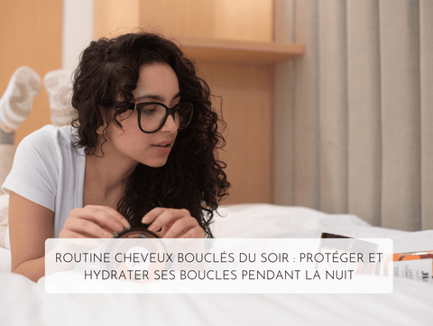 Cheveux bouclés