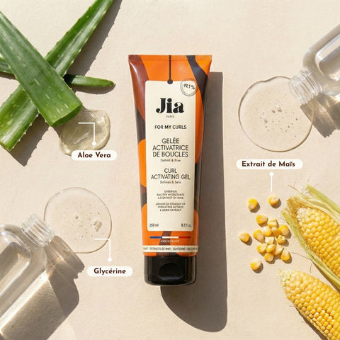 Gelée activatrice de boucles pour les cheveux texturés - Jia Paris