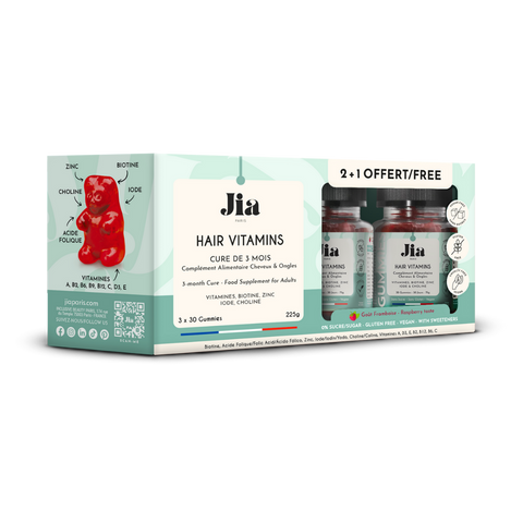 Gummies Hair Vitamins - Cure 3 mois