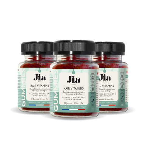 Gummies Hair Vitamins - Cure 3 mois - Jia Paris