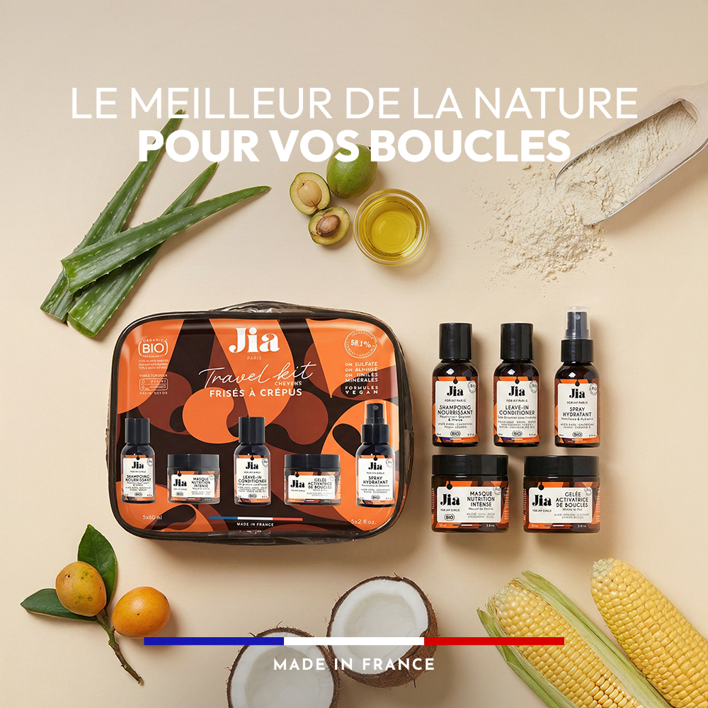 Travel Kit Ondulés à Bouclés - Jia Paris