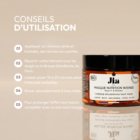 Masque Nutrition Intense - Jia Paris