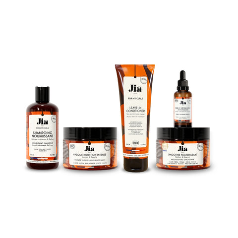 Combo pour routine cheveux crépus pour les cheveux texturés  - Jia Paris