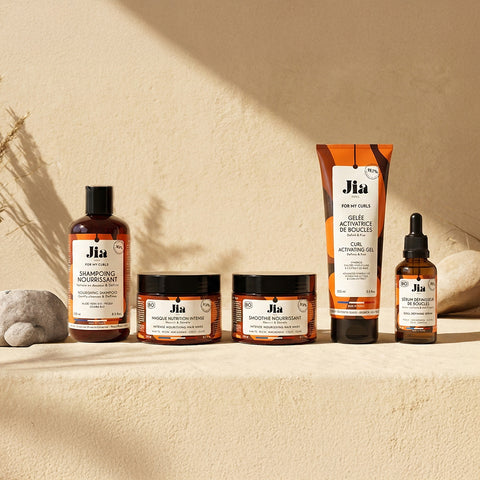 Combo pour routine cheveux frisés pour les cheveux texturés  - Jia Paris