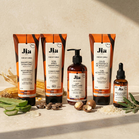 Routine cheveux ondulés pour les cheveux texturés - Jia Paris