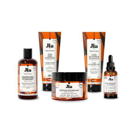Routine cheveux boucles - Jia Paris