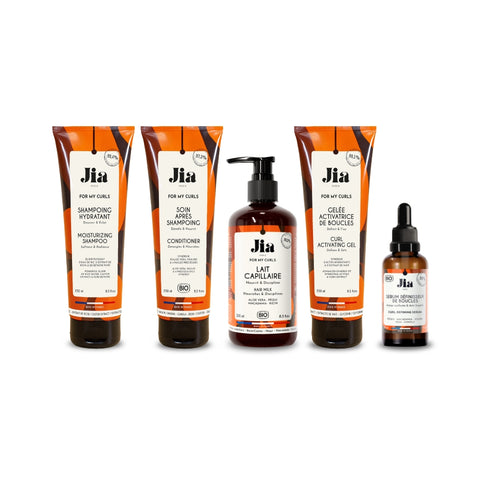 Routine cheveux ondulés pour les cheveux texturés - Jia Paris