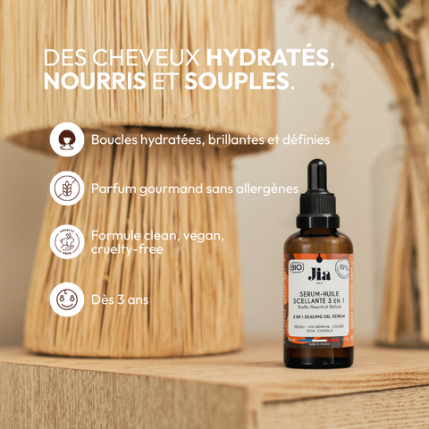 Sérum Huile Scellante 3 en 1 - Jia Paris