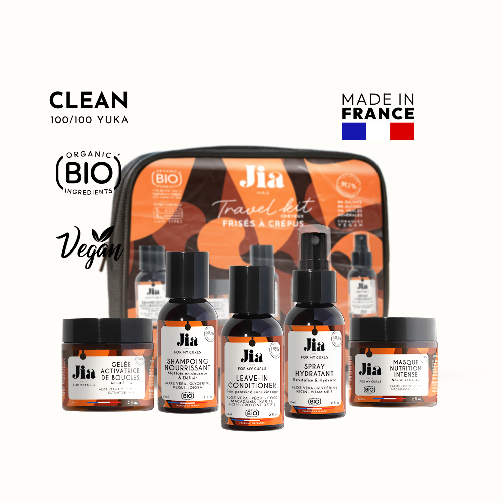 Travel Kit Frisés à Crépus - Jia Paris