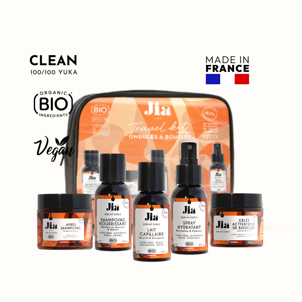 Travel Kit Ondulés à Bouclés - Jia Paris