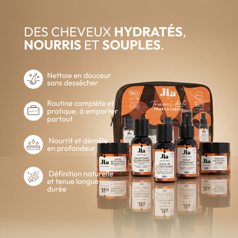 Travel Kit Frisés à Crépus - Jia Paris