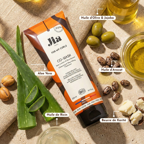 Co-wash pour les cheveux texturés - Jia Paris