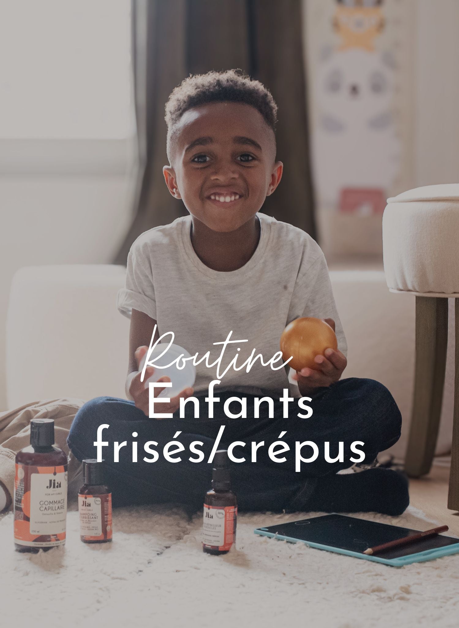 Routine Enfants Frisés à Crépus