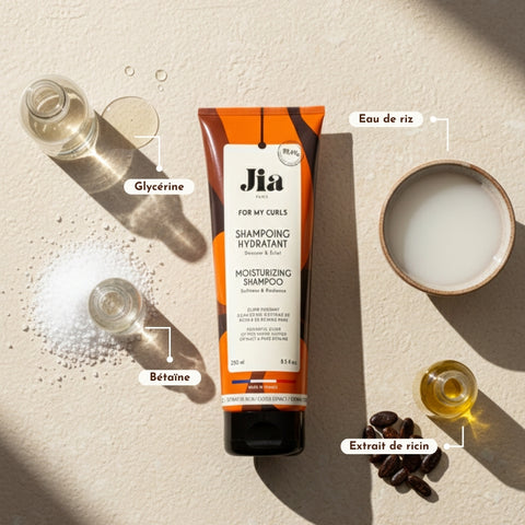 Shampoing Hydratant pour tout type de cheveux - Jia Paris